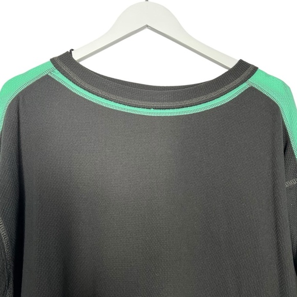 Free People On My Way Cuff Top Washed Black Size M NEW - Picture 10 of 16
